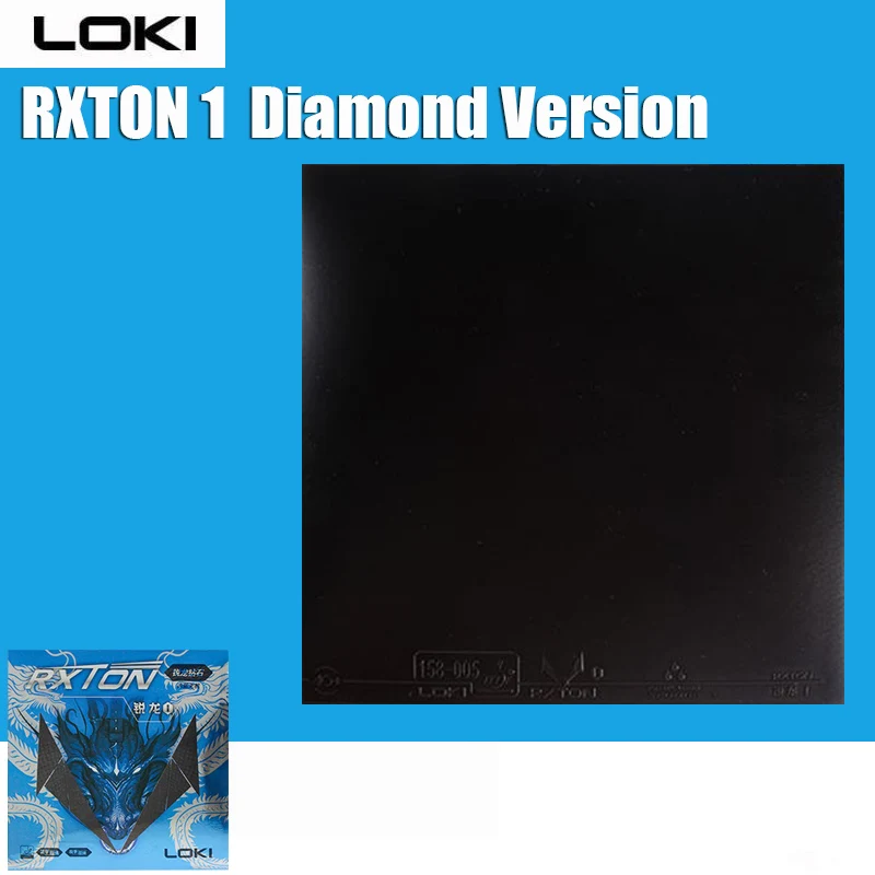 LOKI RXTON 1  Diamond Version Table Tennis Rubber With Sponge Internal Energy Pre-oiled Ping Pong Rubber