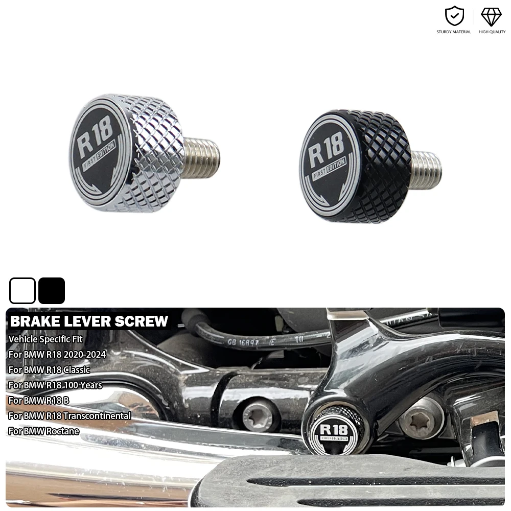 Śruba wykończeniowa tylnej dźwigni hamulca Śruby szybkiego zwalniania Wtyczka Pasuje do BMW R 18 Classic 100 Years R18B R18 B/Roctane/Transcontinental