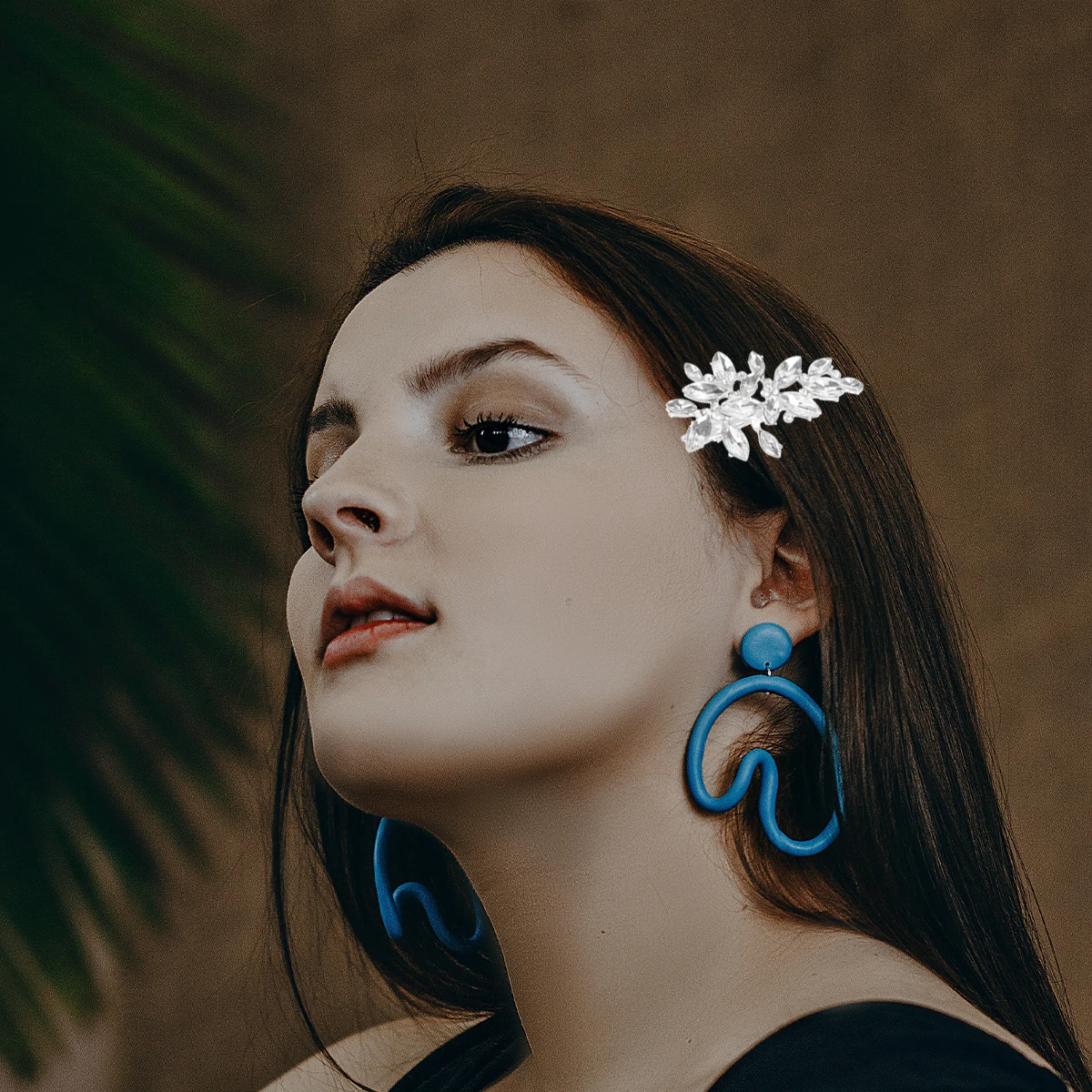 

Silver Hair Clips Fashion Bobby Pin Stylish Flowers Women Wedding Bridal Headdress Durable Alloy Long Use Great Gift Hair Care