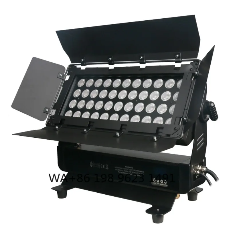 RGBW LED Wall Washer IP65 Outdoor Stage Light DMX Controlled Lamp for Wedding Party Concert Club Architectural Decoration
