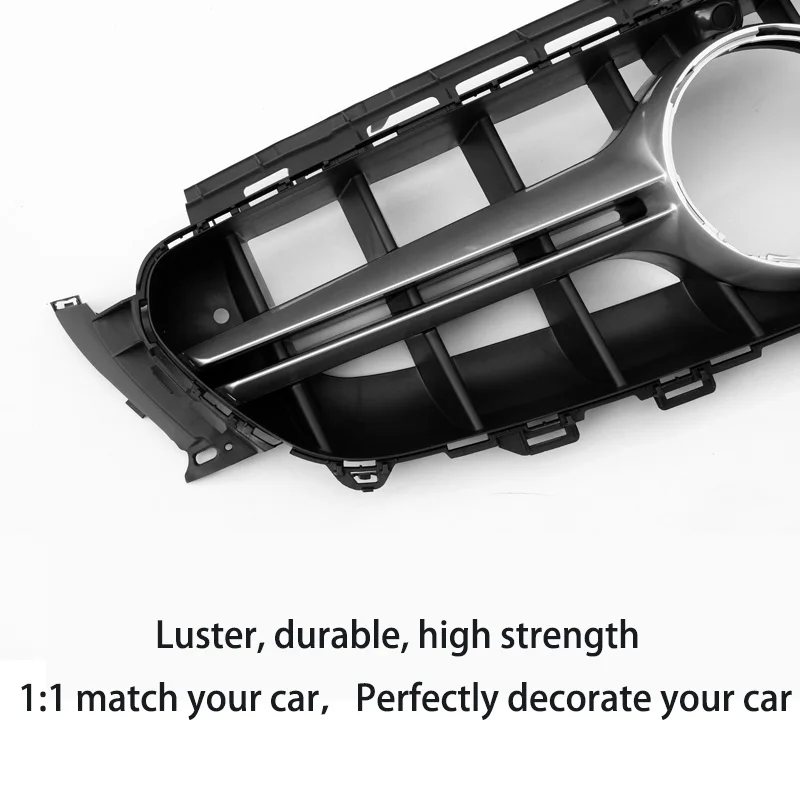 E63 Design Front Bumper Radiator Grille For Mercedes 2016 - 2019 E Class W213 S213 C238 A238 ANG Package & Avantgarde Models