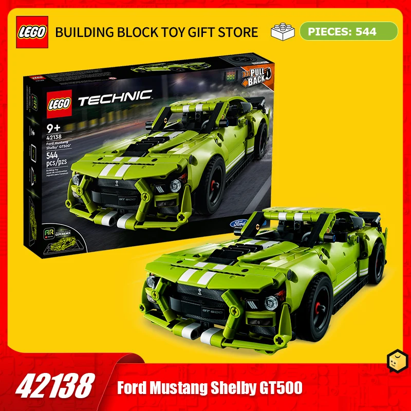 

LEGO Building Blocks Mechanical Series 42138 Ford Mustang Splicing Block Toy Children's Toy Gift