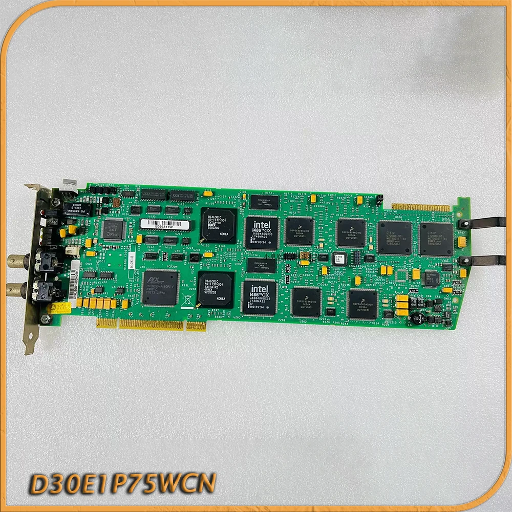 

Для 30-линейной голосовой карты Dialogic D30E1P75WCN