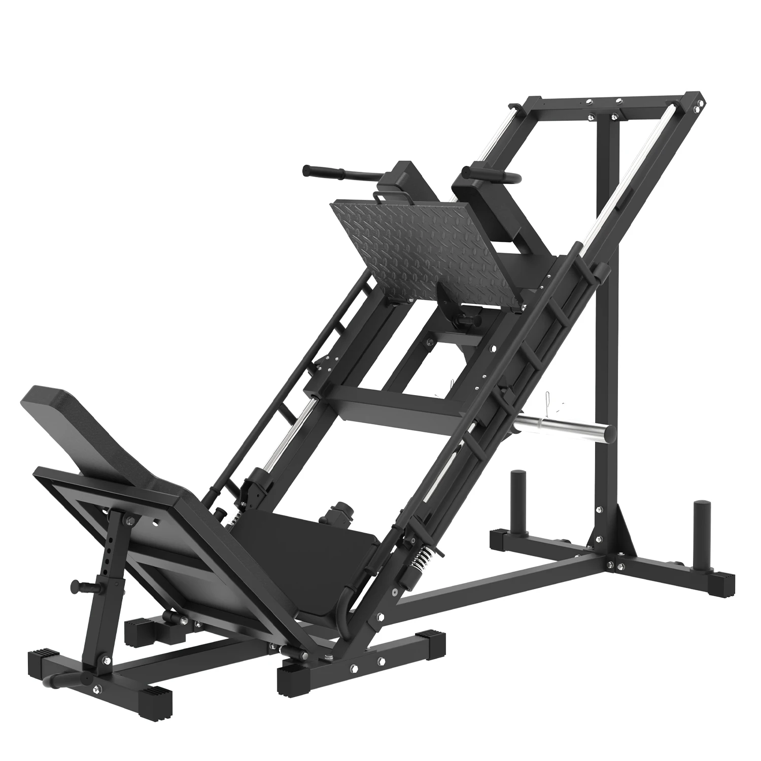 Inverted Kick Machine Inverted Kick Trainer Hack Home Squat Machine Dual Purpose Leg Strength Training Fitness Equipment