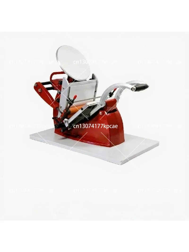 Manual letterpress disc printing machine Letterpress movable type printing, manual letterpress business card
