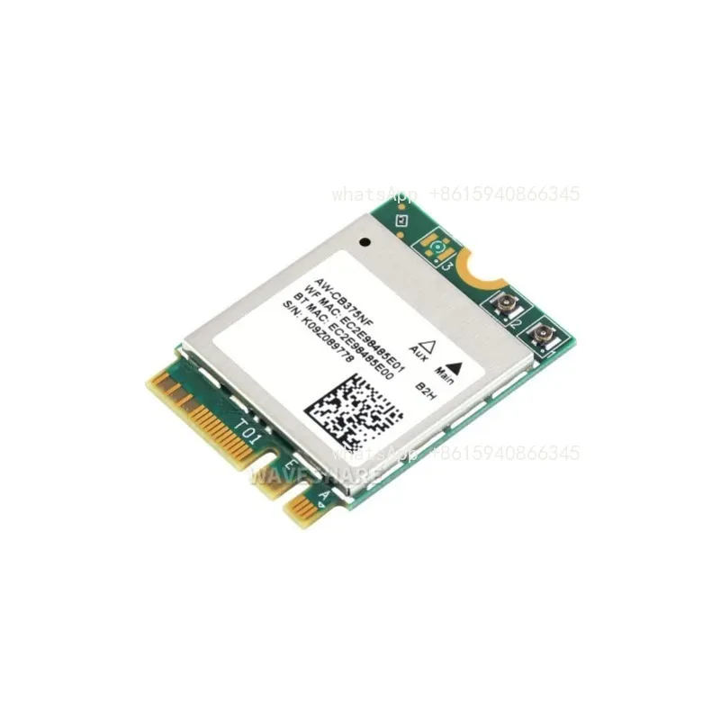 AW-CB375NF Dual-Band Wireless NIC 2.4G/5GHz Dual-Band WiFi 5 RTL8822CE-CG Core Bluetooth 5.0
