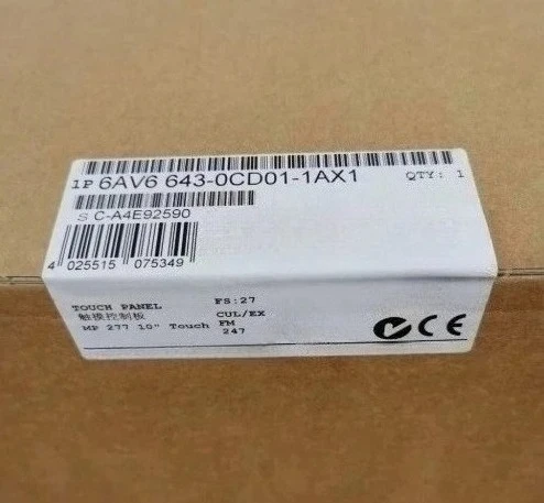 Brand New Original  6AV6643-0CD01-1AX1 6AV6643 0CD01 1AX1 High Quality Assurance With Sufficient Inventory Fast Delivery