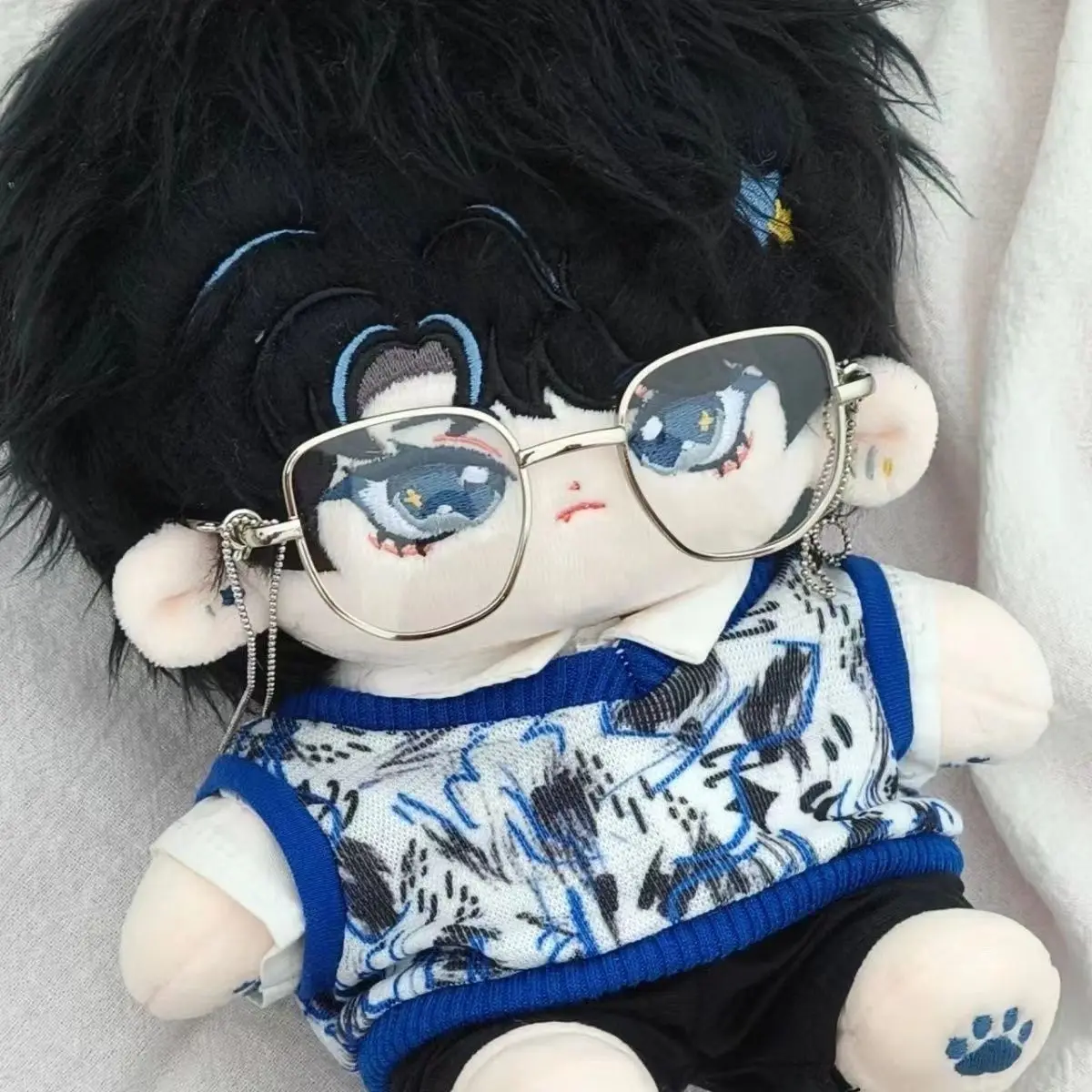 ตุ๊กตาผ้าพลัฌ 20 ซม. ตัวละครอนิเมะจากเรื่อง Detective Academy ตัวละคร Puyi Xing ของเล่นตุ๊กตาแต่งตัวได้ สำหรับเด็กและผู้ใหญ่ ของสะสม ของขวัญผ้าฝ้าย