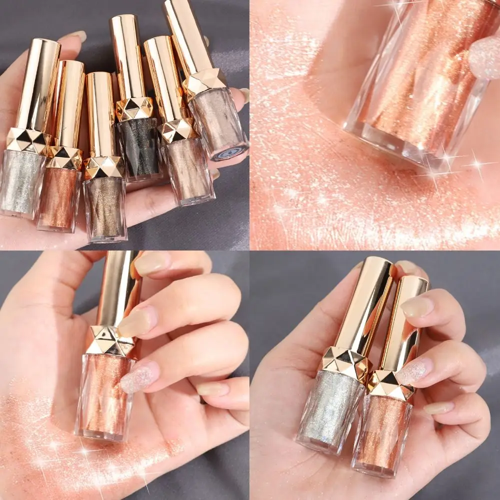 Eyeliner Pen Cosmetic Glitter Skin Pigment Body Jewels Glitter Liquid Eyeshadow Face Shimmer Gel Metallic Diamond Eye Shadow