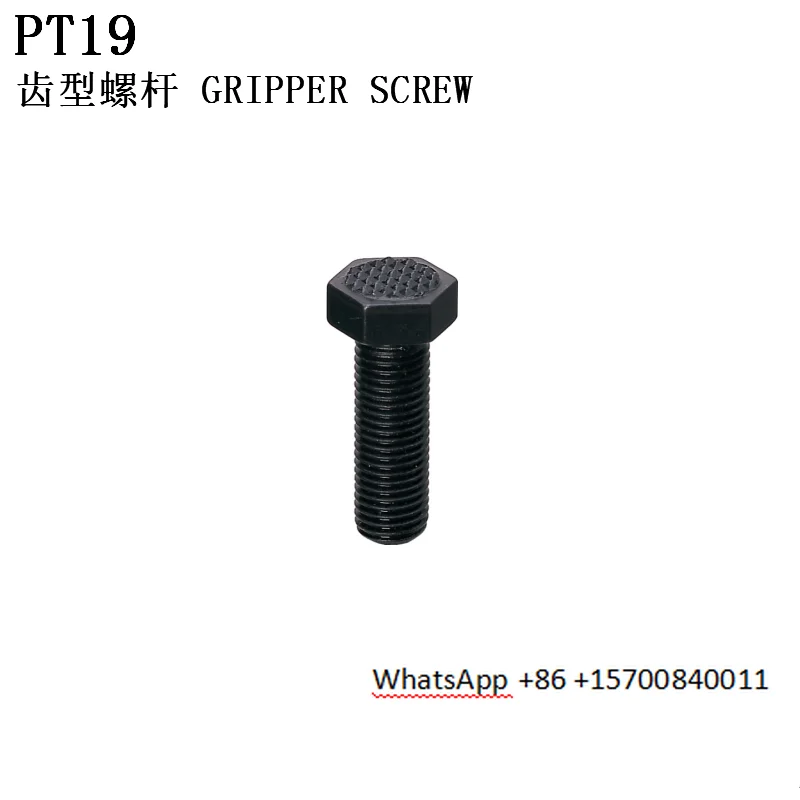 Toothed screw fixture Toothed positioning screw, fixing screw PT19