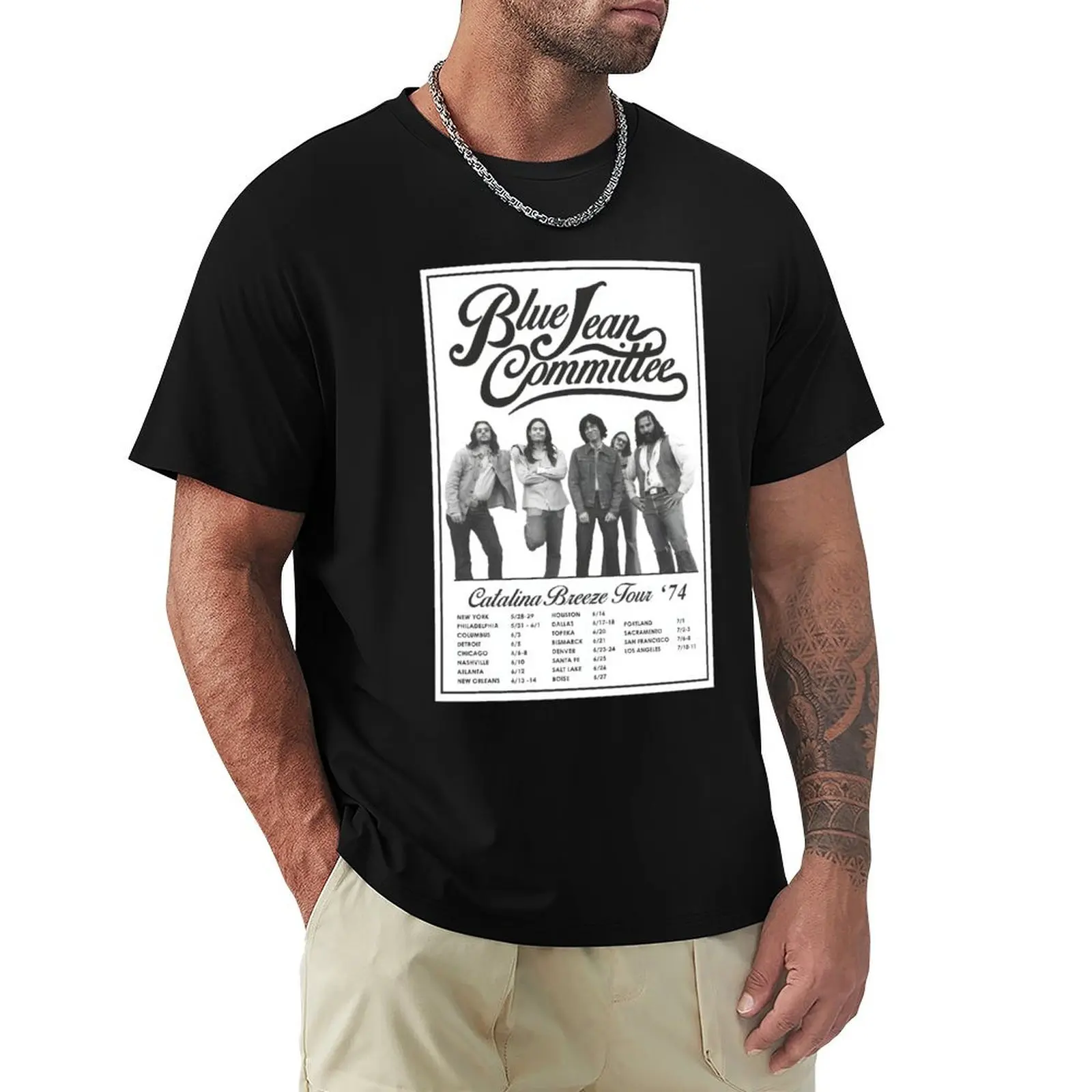 The Blue Jean Committee Classic T-Shirt Holiday Party T-Shirt for Men