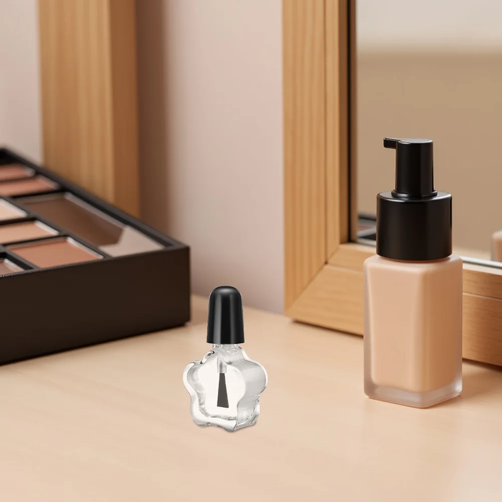 

20Pcs Nail Polish Bottles Transparent Glass Star Shape Refillable 5Ml Travel Friendly Spill Proof Nail Art Container for DIY