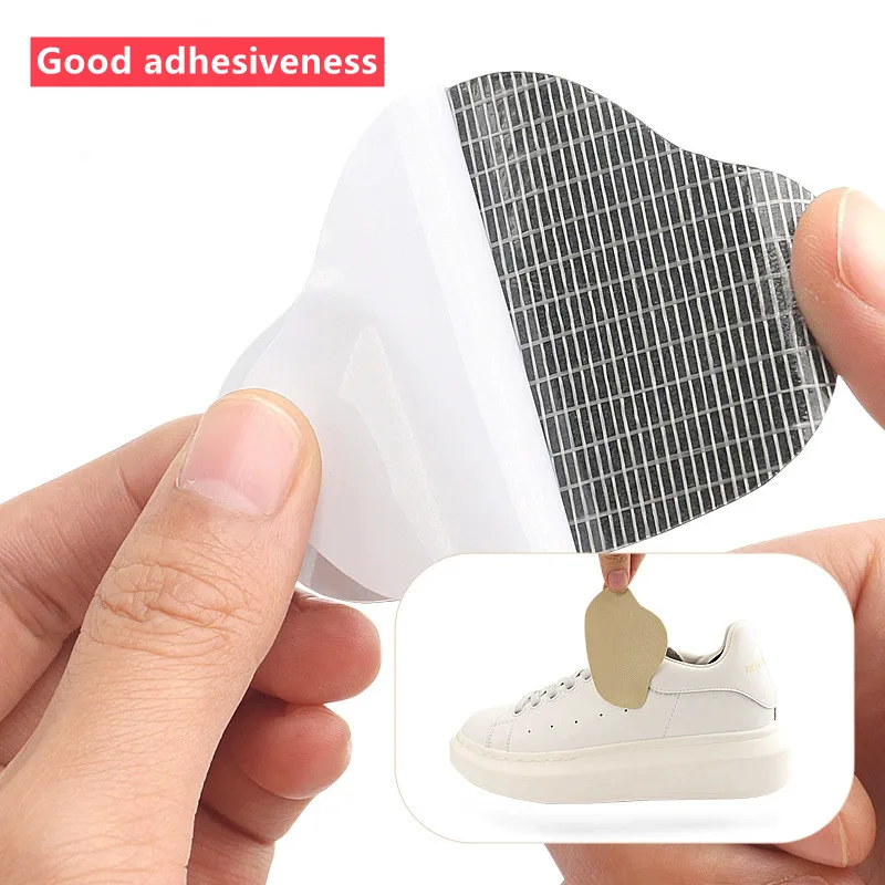 6 шт. самоклеящаяся ремонтная нашивка для обуви, одежда для пяток, нашивка для спортивной обуви, задняя накладка, противоизносная нашивка, моющаяся