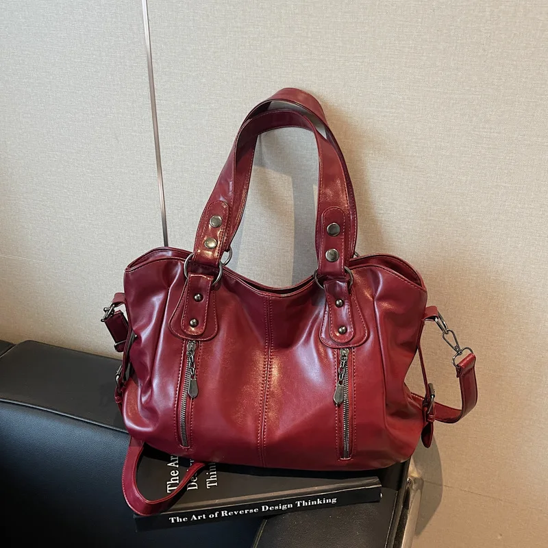 New Women's Leather s Casual Real Leather Shoulder Bags