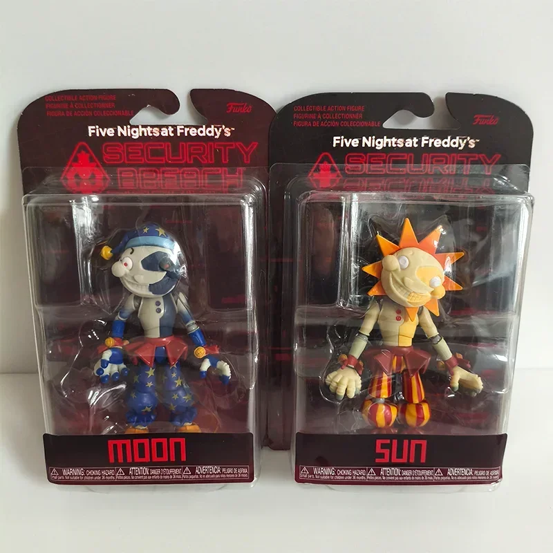 

Солнце и Луна из серии кукол Sundrop FNAF — это подвижные куклы и игрушки.