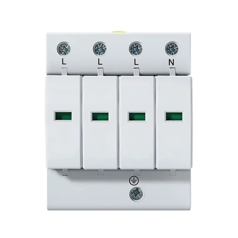 B23B Lightning Surge Protector Device 4P AC SPD 60Ka 4P 385VAC 60Ka House Low Voltage Arrester Device