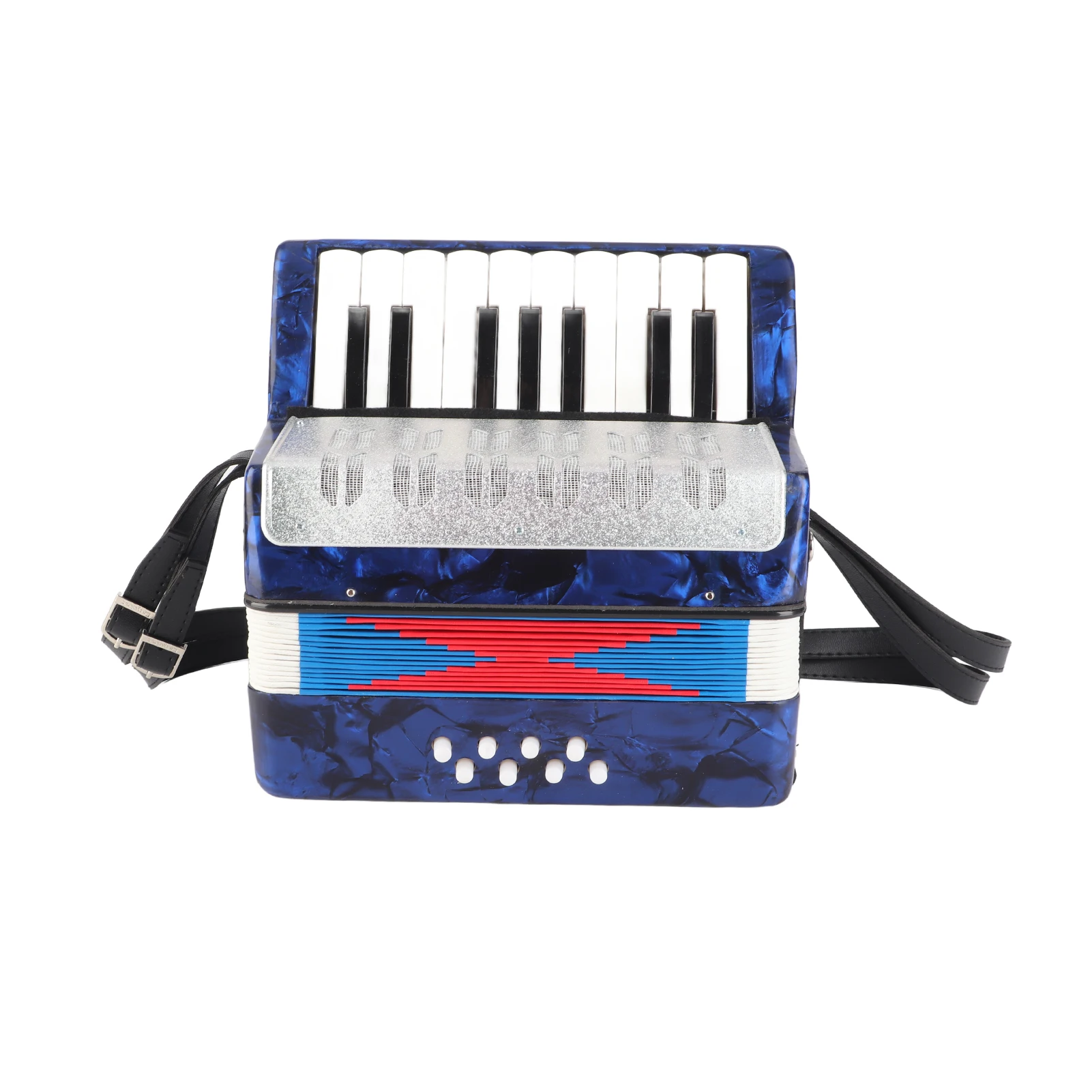 17 Key Accordion Teaching Training Interest Cultivation Musical Instrument for Children Bass Piano Accordion Musical Instrument