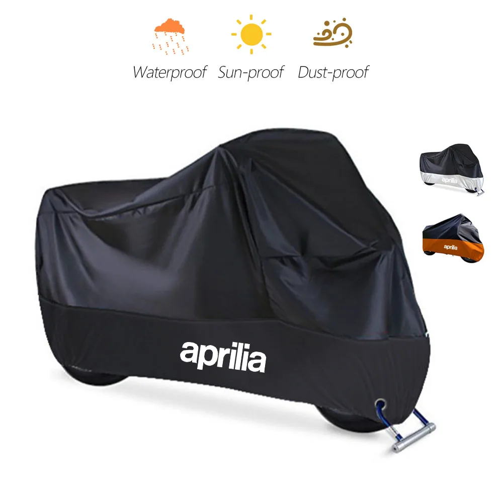 For Aprilia RSV4 Rs660 Dorsoduro 750 Tuono  V4 1000R Caponord 1200 Motorcycle Cover Waterproof Outdoor Rain Covers Accessories