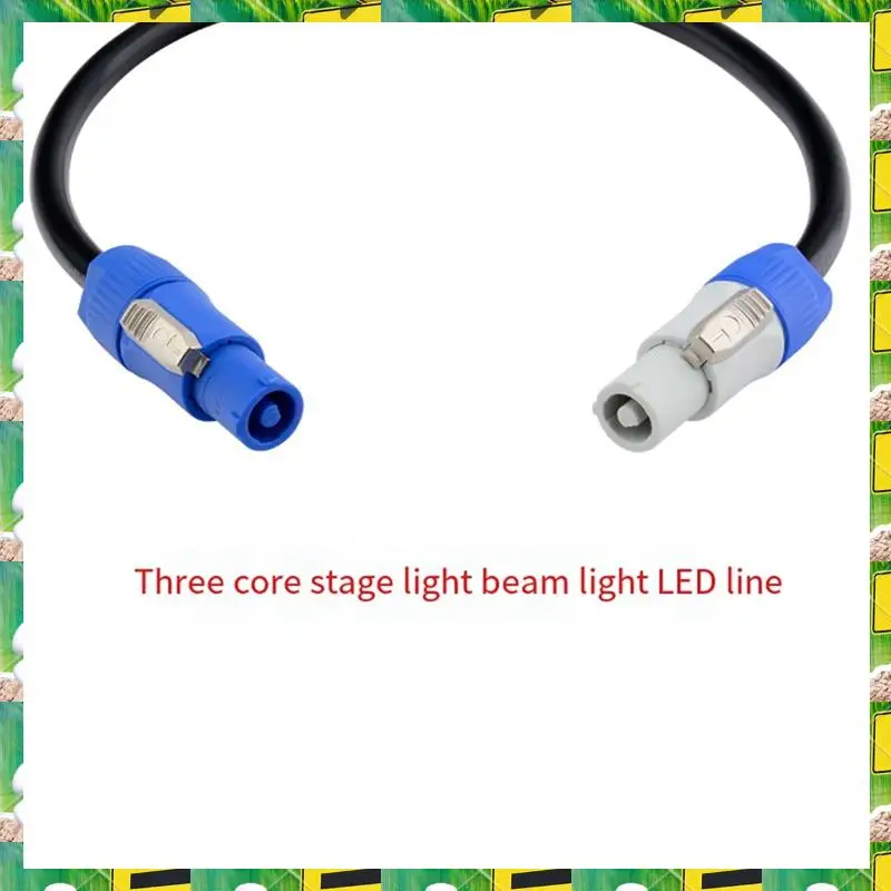 3C Electron 3 Core Power Connect Cable Power Cable For  Moving Head Light Moving Head Light Extension Powercon Cable 1 Meter