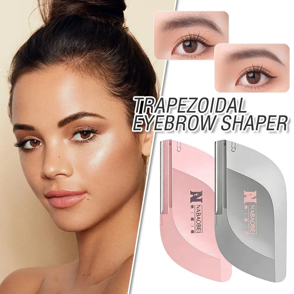 Draagbare Wenkbrauw Trimmer Ruit Wenkbrauw Epilator Scheermes Veilig Shaper Vrouw Ontharing Gereedschap Cosmetische Make-up Accessoires