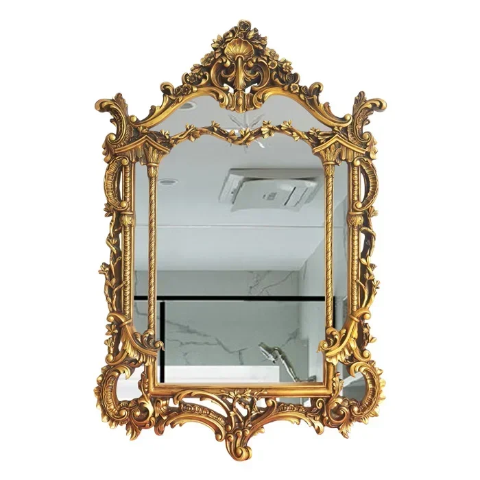 Vintage Mirror for Bathroom Easy to Clean Modern Design Durable Build Easy Assembly Sturdy Construction Space Saving