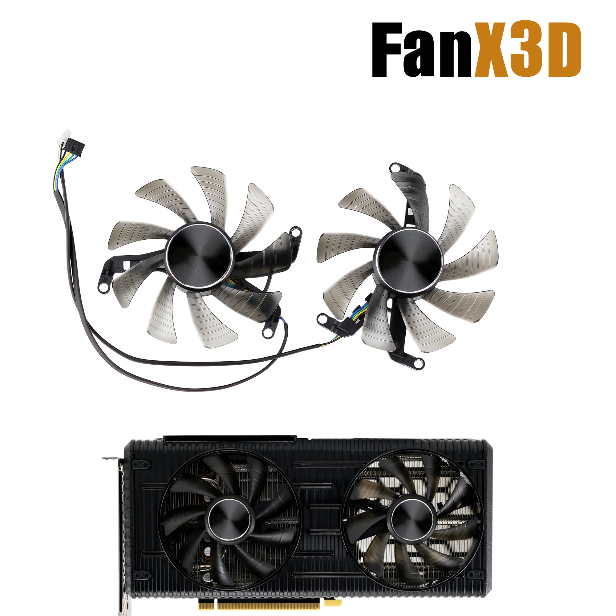 85MM FY09015M12LPA Cooling Fan For PALIT RTX 3050 3060 Ti Dual OC Graphics Video Card Cooler Fan TH9215S2H-PAA