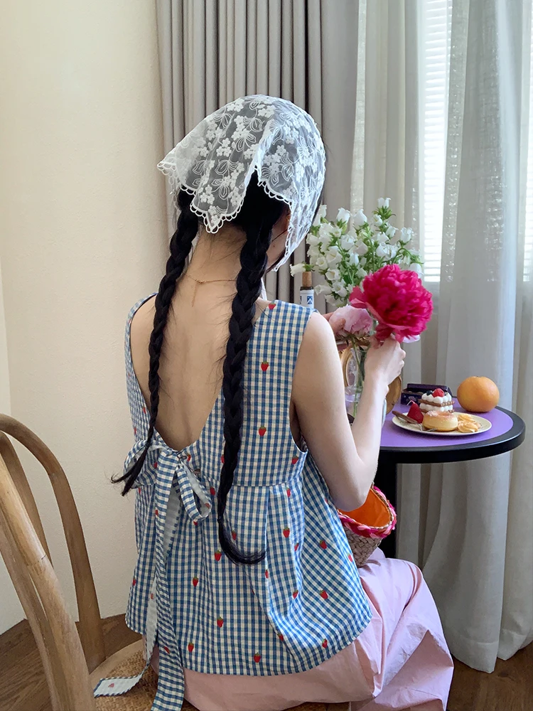 

Stberry Pattern Collar T-irt Women's Summer Casual Sle Silk Blend ort Sve Print Ciwalk Faion Breathable