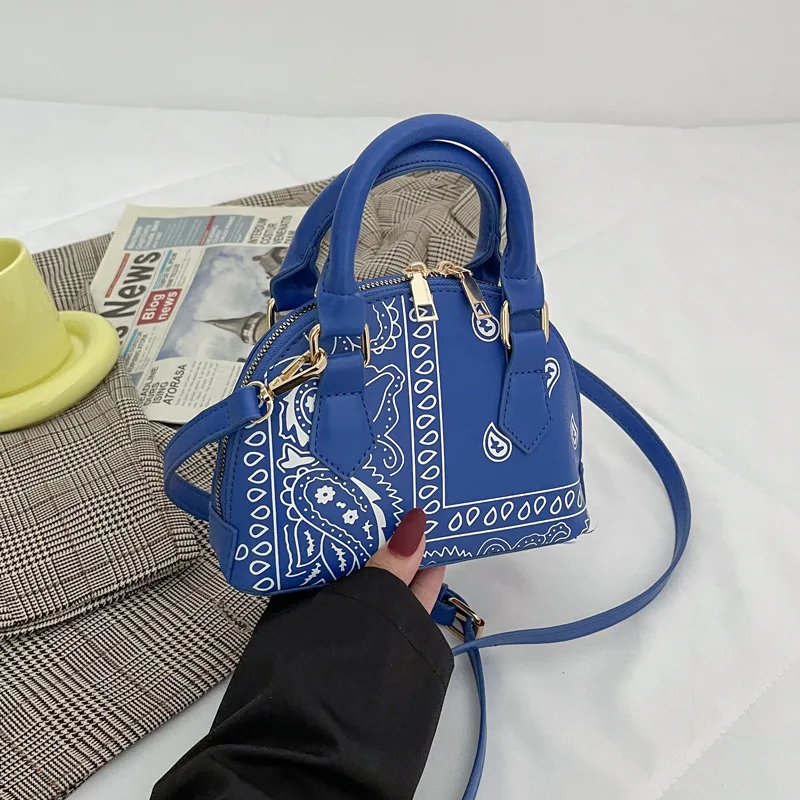 Borsa a tracolla da donna con stampa floreale borsa a tracolla portatile femminile di alta qualità Versatile borse a tracolla piccole da donna Casual
