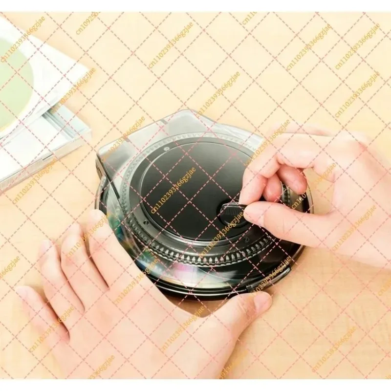 CD DVD Disc Scratch Repair Machine with Cleaning Fluid Paste, Data Recovery Polishing Tool Set