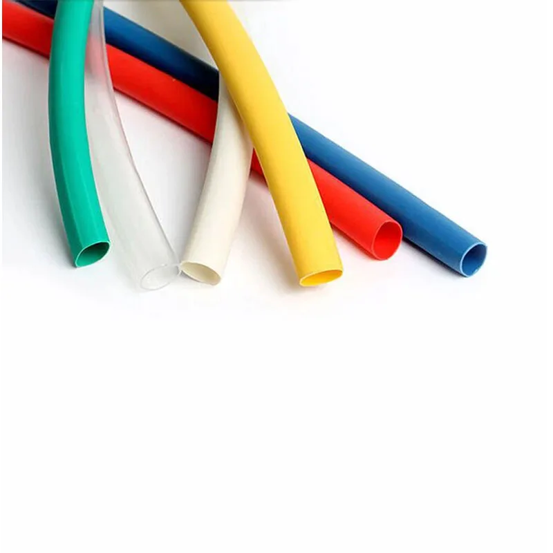 BOGOF 1m 2:1 Heat Shrink Tube Polyethylene Insulated Sleeve Wrap 0.6~10mm 600V Thermoresistant Shrinkable Tubing Cable Protector