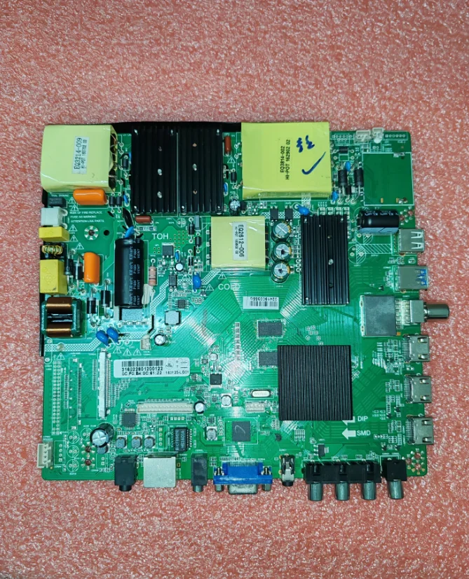 LDD.H510.A  Physical photo of WiFi 4K network TV motherboard  Send together with remote control