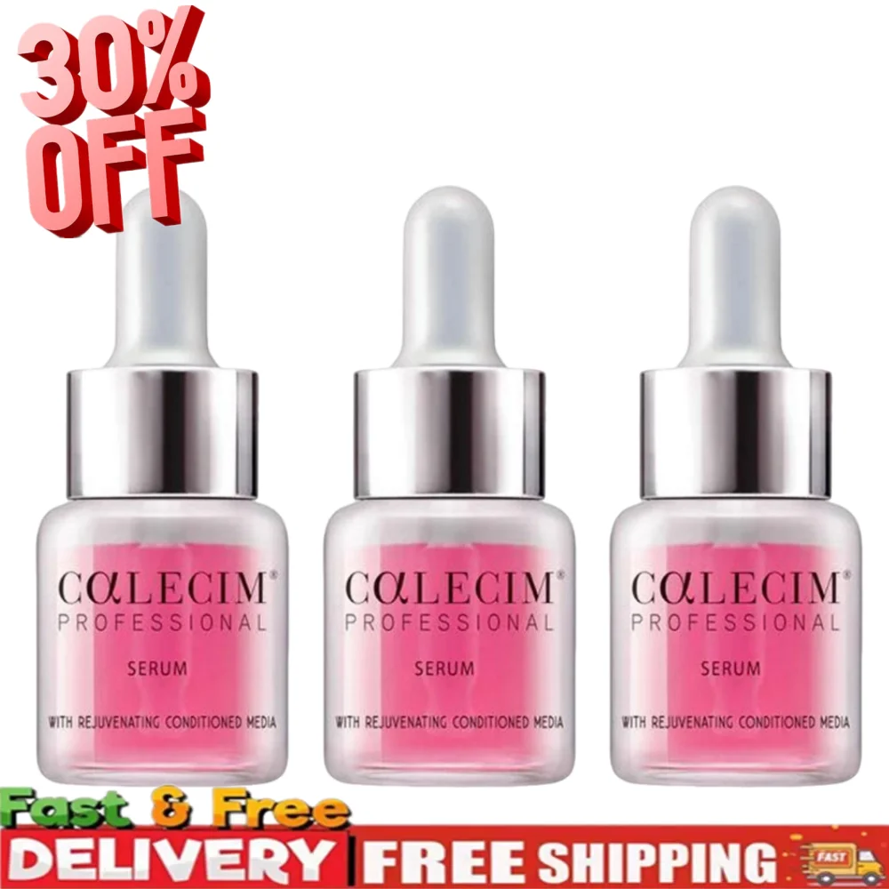 Calecim Professional Serum 5ml - Medios acondicionados rejuvenecedores, reparación antienvejecimiento, firmeza y ilumina el cuidado de la piel facial
