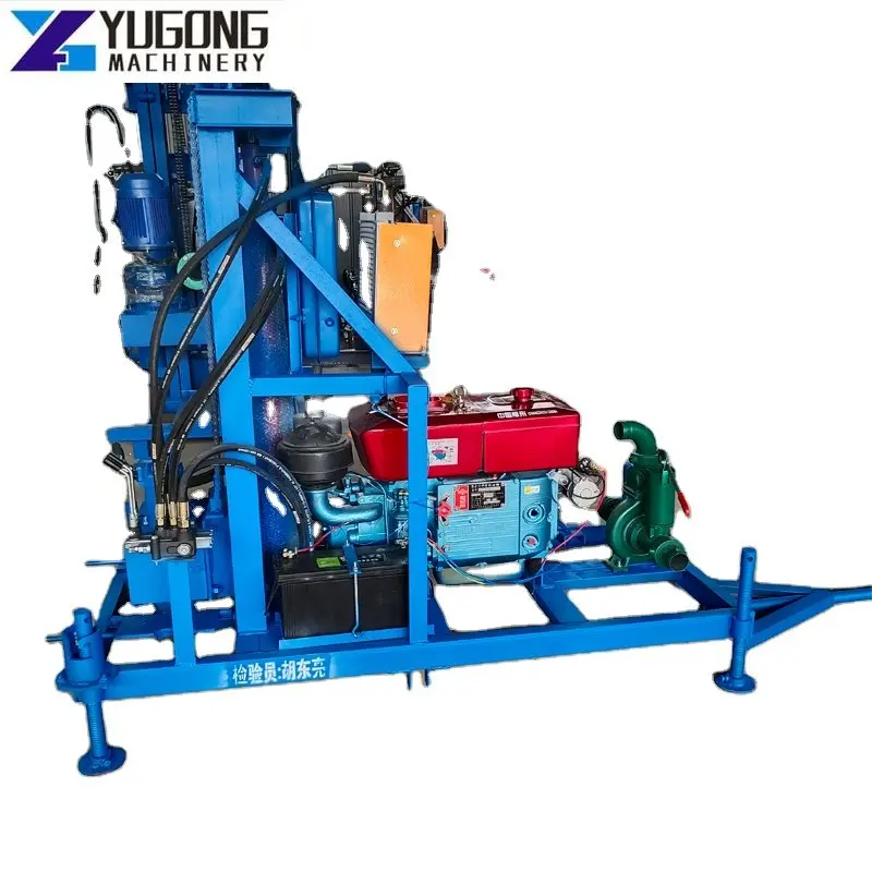 YG Hot Sale Diesel Water Well Drilling Rig Percussion Drilling Rig Good Price Water Well Rig Drilling Machine Manufacturer