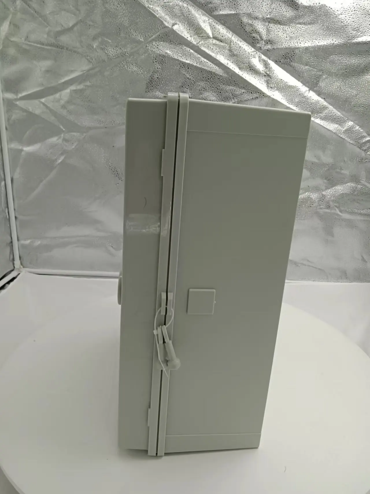 Imagem -04 - Caixa de Junção de Plástico Impermeável tipo de Dobradiça Caixas de Cerco Elétrico Controle de Poli-carbonato Caixa Elétrica Abs Ahseries