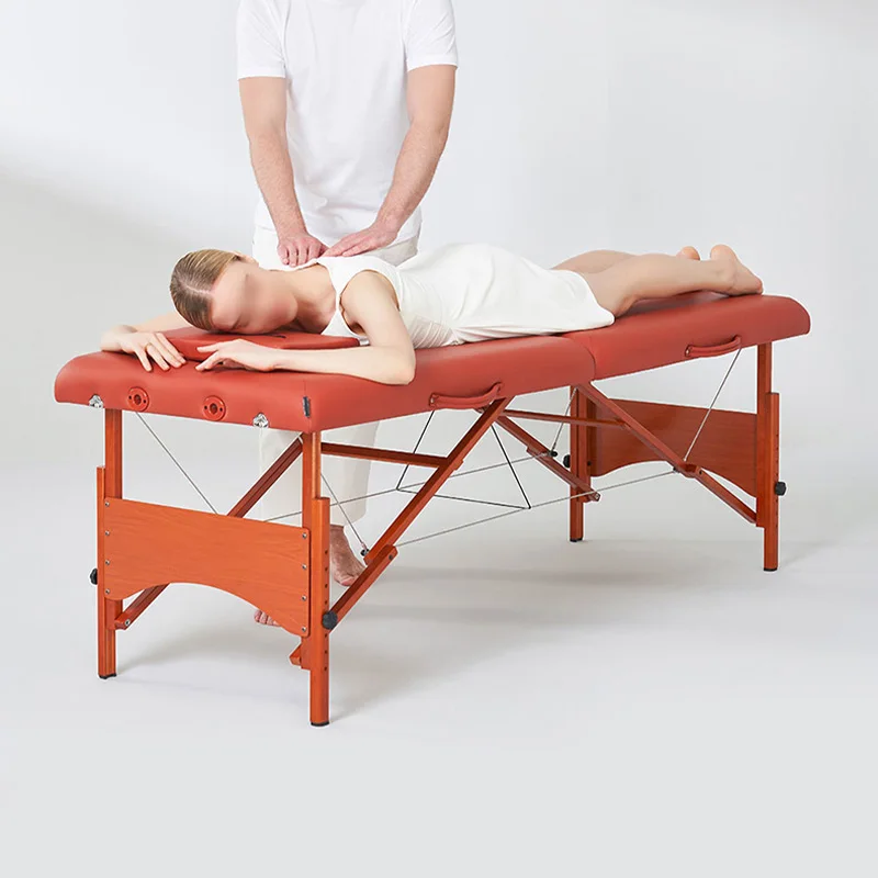 

Elevating and Folding Massage Bed Beauty Salon Convenient Massage Therapy Bed Acupuncture Beauty Bed for Commercial Home Use