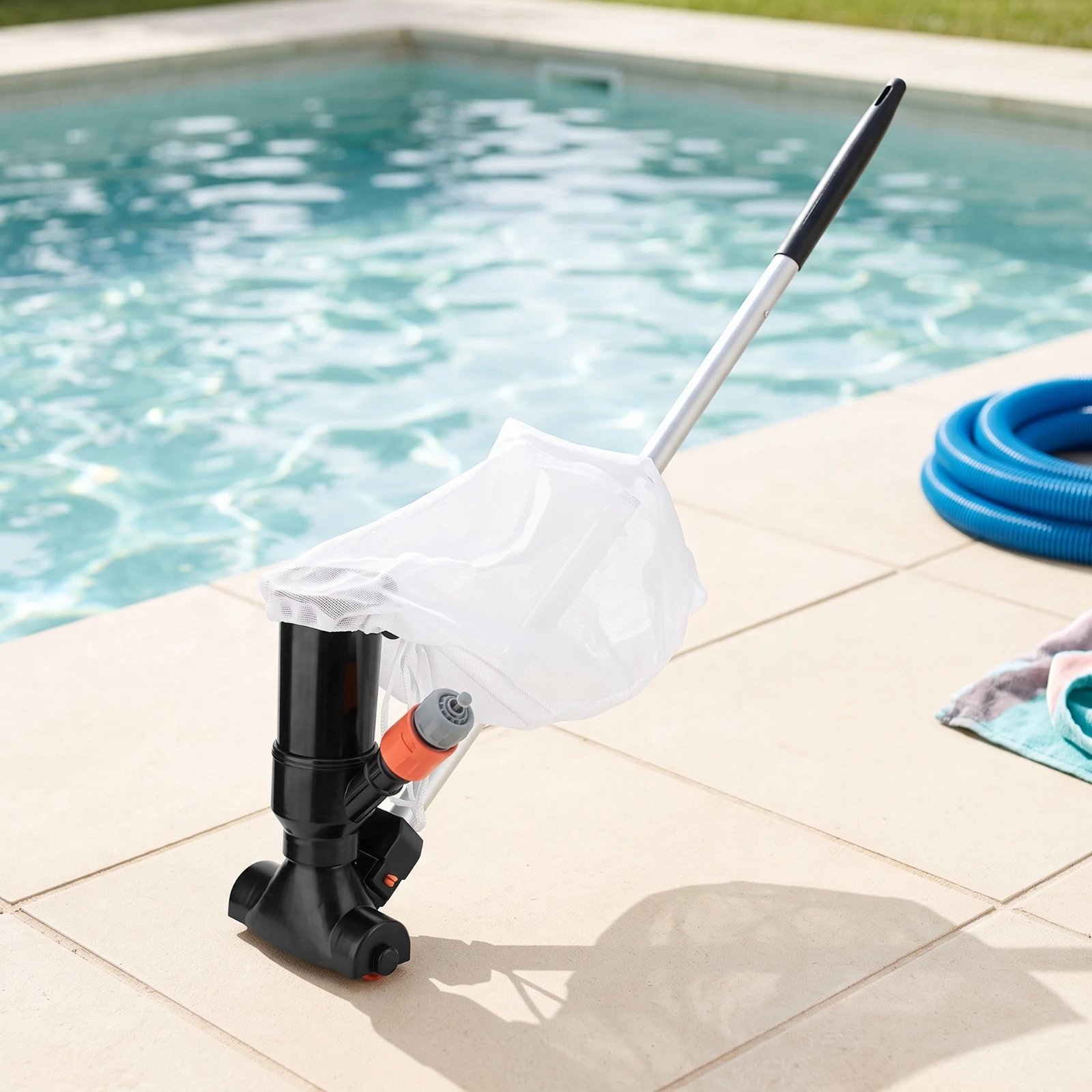 Pool Vacuum Portable Pool Cleaning Tool Cleaner Handheld Lightweight view 2