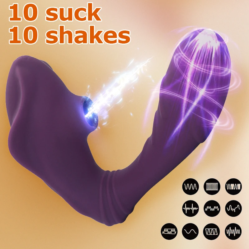 20 وضعًا مهبلًا مص هزاز البظر مصاصة تهتز G Spot الجنس عن طريق الفم البظر محفز ألعاب الجنس المثيرة للنساء البالغات #2