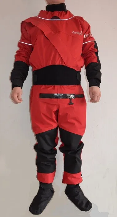 Full Dry Suit Dry Suits Drysuit Front TIZIP Zipper for Whitewater, Kayak, Sailing, Fishing, Latex Ga
