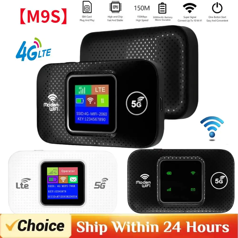 

Мобильная точка доступа для путешествий 4G 5G Wi-Fi, широкая совместимость, портативное устройство 4G LTE Wi-Fi Hotspot, 300 Мбит/с, длительный срок службы батареи для кемперавана