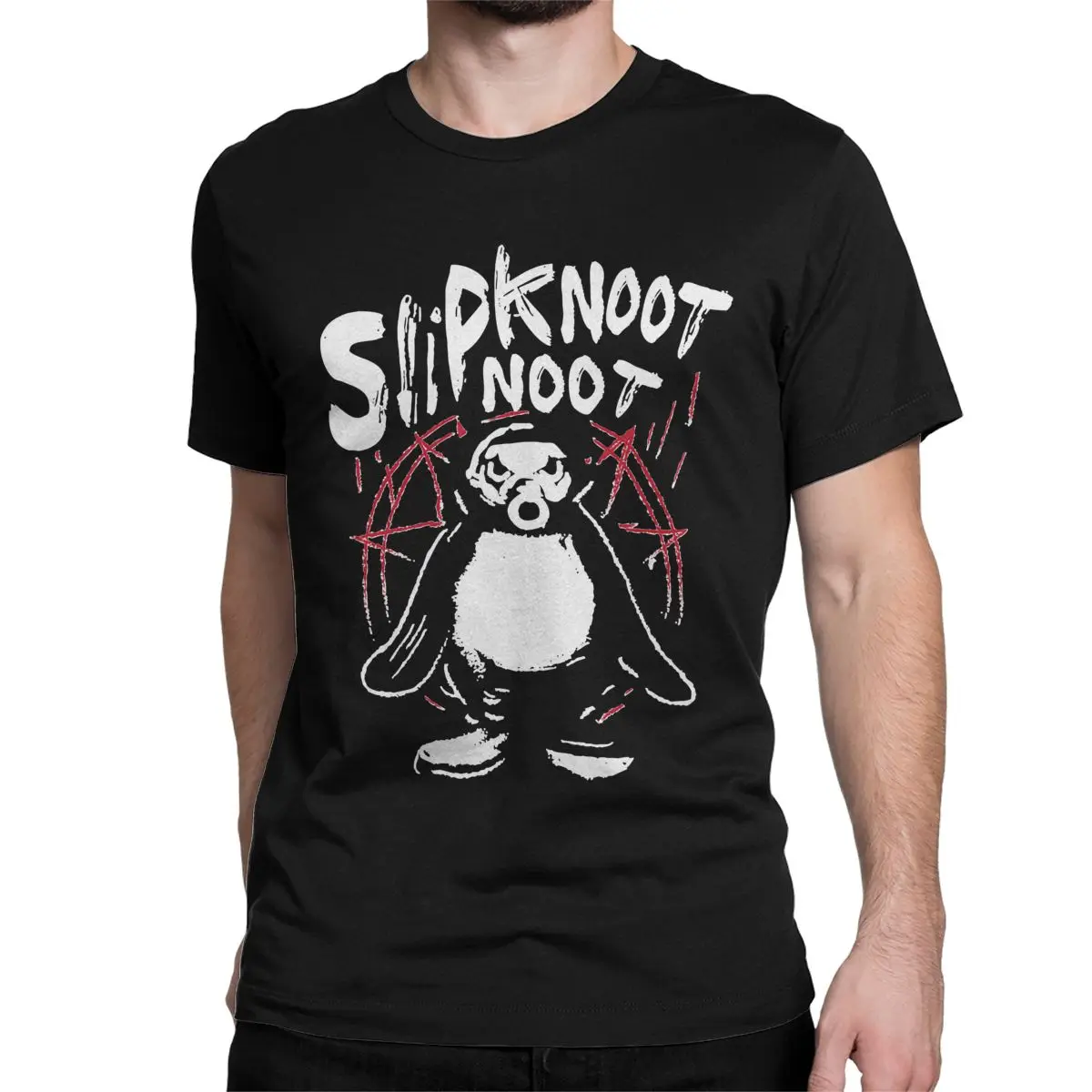 Men Women's Noot Noot Pingu Pinga Penguin T Shirts Cotton Clothing Awesome Short Sleeve Round Collar Tees Birthday Gift T-Shirts