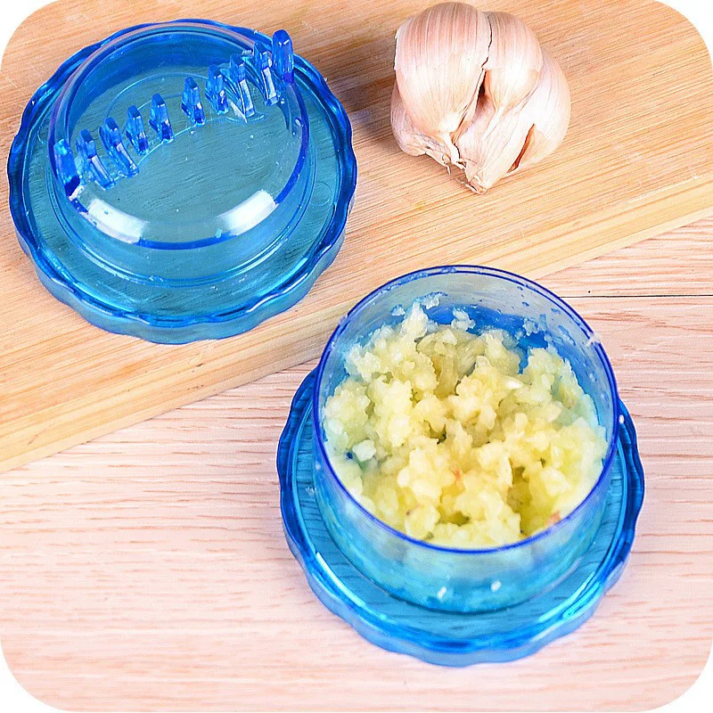 Manual Garlic Peeler Kitchen Multi-functional Mini Food Processor Garlic Mincer Home Kitchen Useful Gadgets Accessories