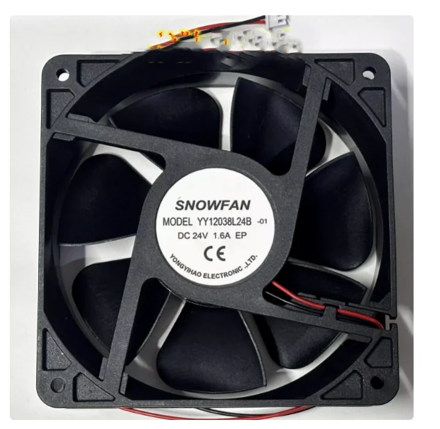 

New Original Fan SNOWFAN 12cm 12038 24V 1.6A YY12038L24B
