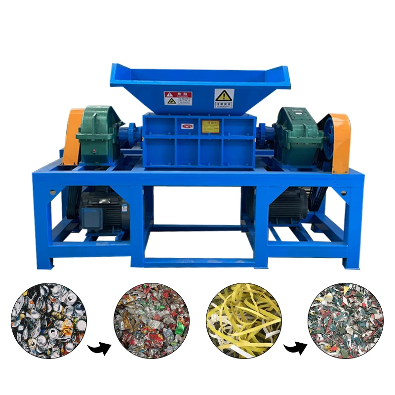 Can Milk Powder Cans Beer Cans Hydraulic Metal Shredder Aluminum Plate Copper Plate Metal Plate Shredding Equipment