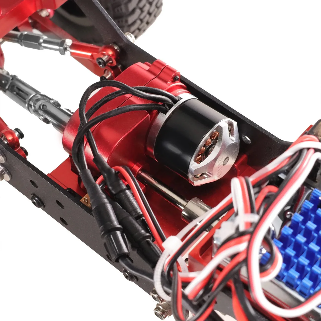 

MN Brushless Outrunner Motor Gearbox ESC Set For MN78 MN82 MN168 MN99S MN98 MN300 RC Crawler Truck Upgrade Replacement Parts