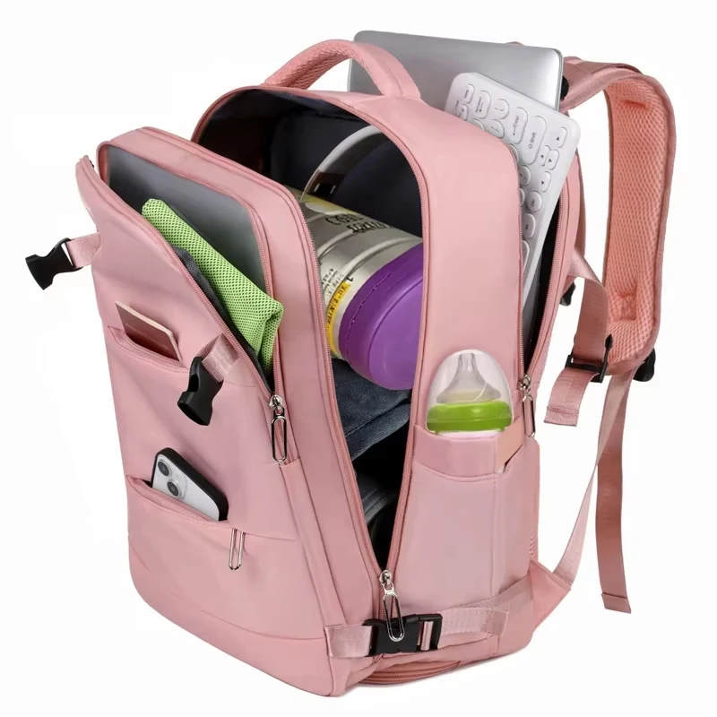 

Unisex Waterproof Large Capacity Travel Backpack Multifunctional Shoe Compartment Sport Bag Dry Wet Separation Travel Laptop Bag