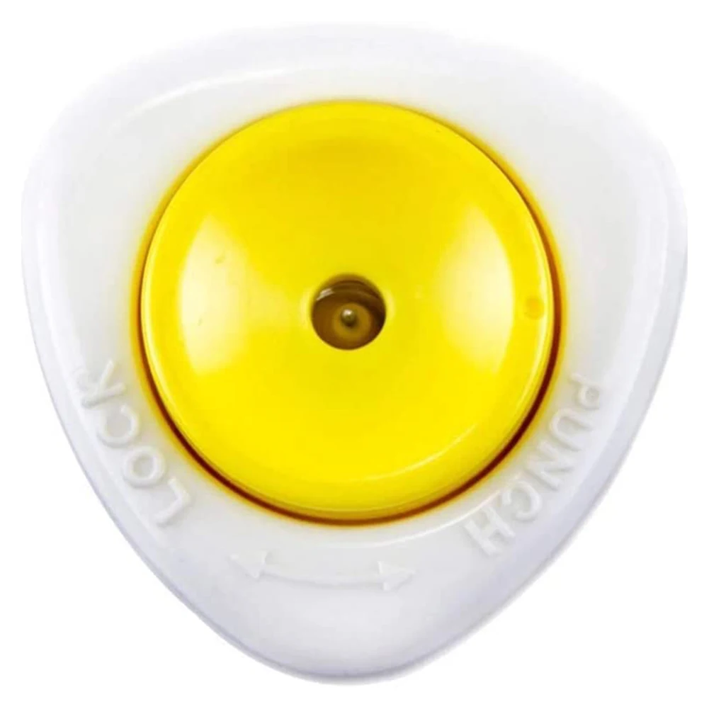 Egg Piercer for Eggs Egg Hole Poker Puncher with Magnetic Base & Safety Lock Hard Boiled Egg Peeler for Boiled Egg