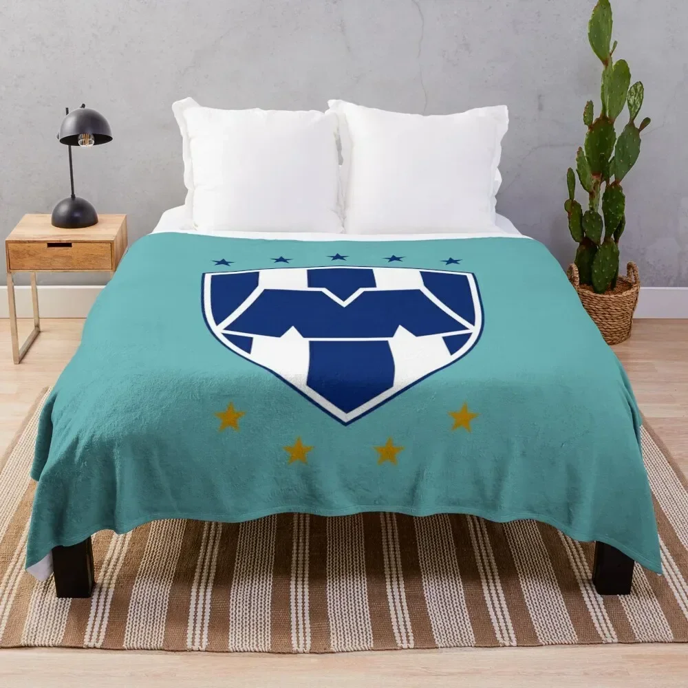 

Monterrey FC Throw Blanket Sofa Quilt Picnic Sofa Blankets