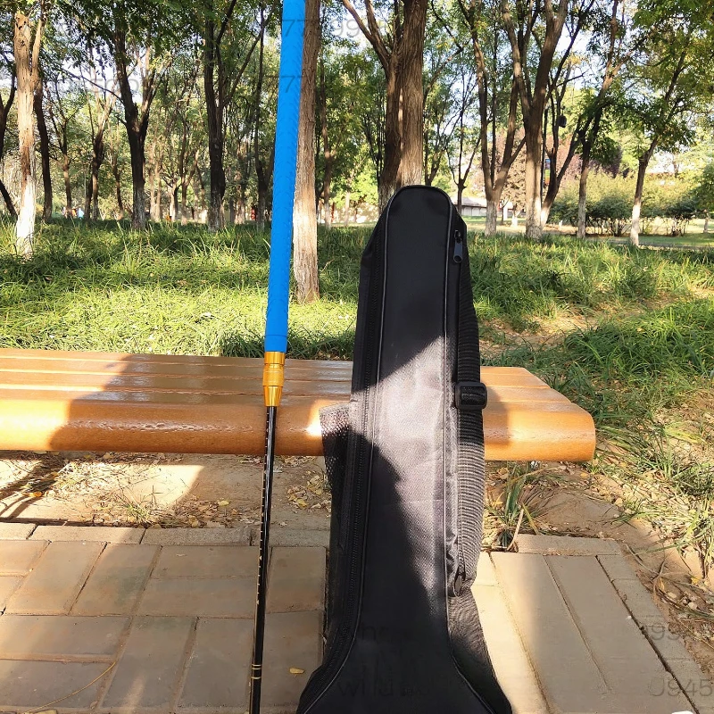Rubber handle for the elderly Telescopic club Aluminum alloy double head bat view 4