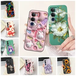 For Vivo Y19 1915 Case Y19S V2419 Luxury Fashion Cute Cartoon Girl Shockproof Silicone Back Cover For Vivo Y19s Phone Case Funda