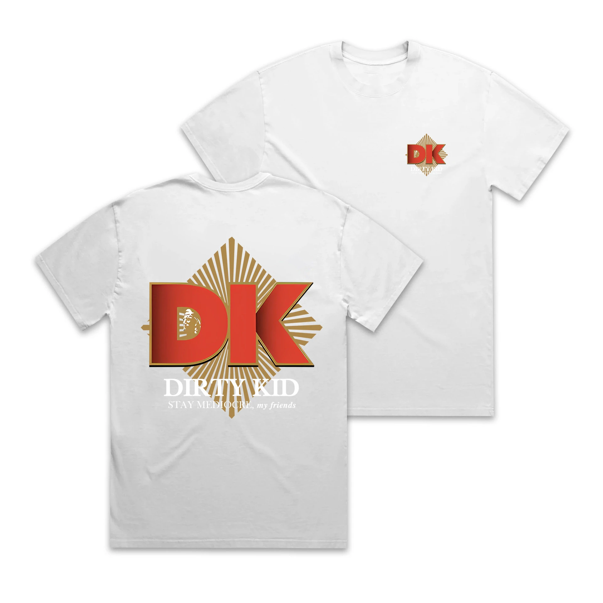 2026 The Tough Guy Club's Summer New Collection Features The Ever-changing DK Retro-style Round-neck Short-sleeved T-shirt